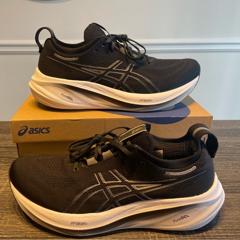 ASICS GEL NIMBUS 26 men running shoes 11 great condition super cushion comfort
